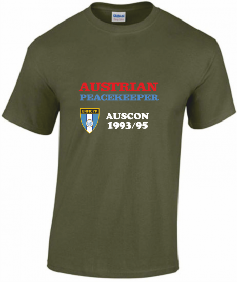 (Bild für) T-Shirt UNFICYP AUSCON mit Wappen (2 Farben)