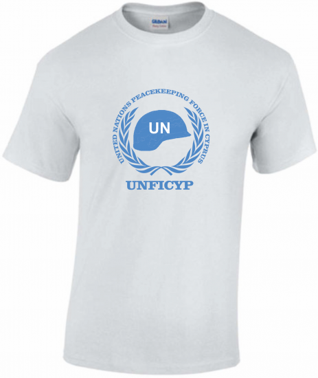 (Bild für) T-Shirt UNFICYP blue helmet