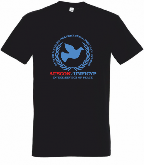 (Bild für) T-Shirt UNFICYP AUSCON UN Friedenstaube (2 Farben)
